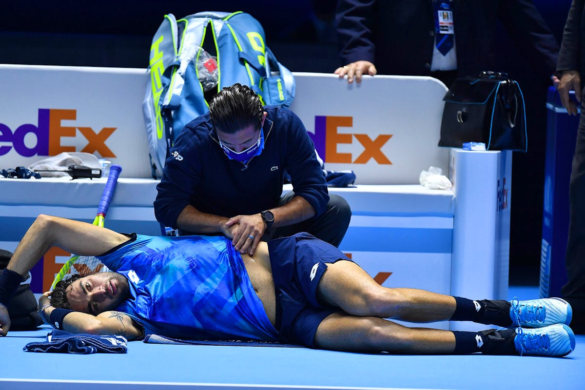 Matteo Berrettini confirms his ATP Finals exit due to injury